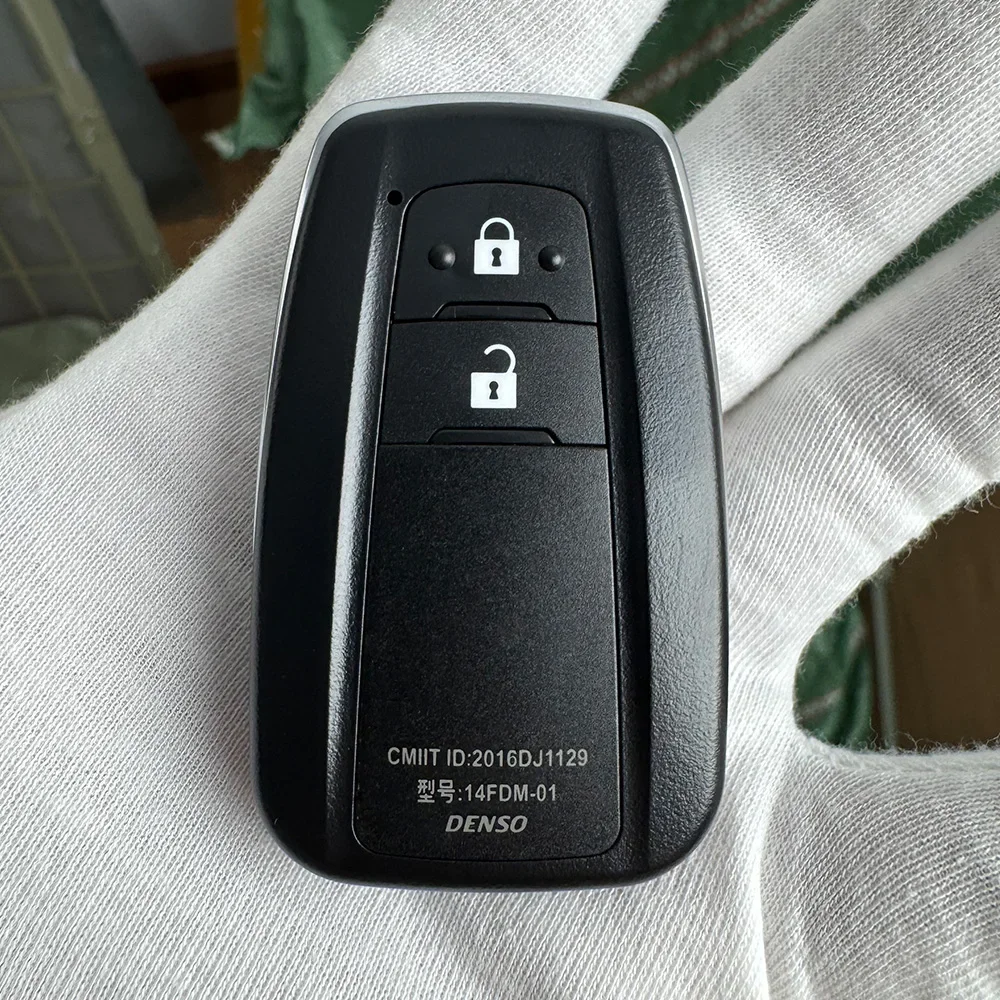 

YOCASTY Smart Remote Car Key Shell Чехол для Toyota Corolla Cross Prius Camry C-HR RAV4 Land Cruiser Prado HYQ14FBN Замена