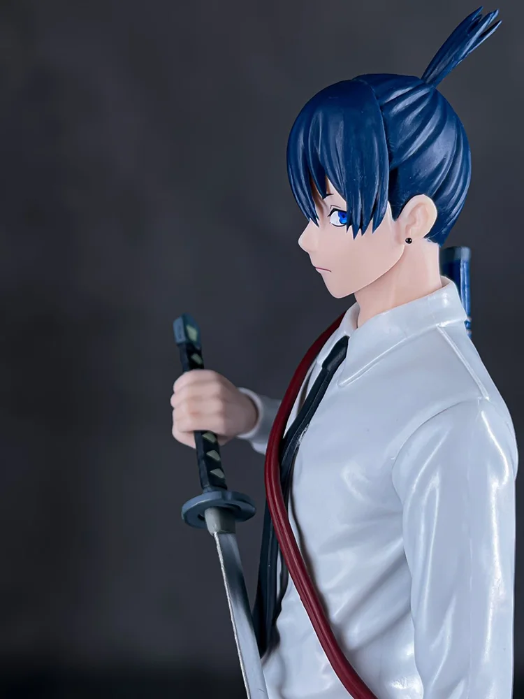 オリジナルバンダイナムコバンプレストチェーンソーマン振動星早川アキ Pvc デスクトップ装飾フィギュアモデルコレクターおもちゃギフト