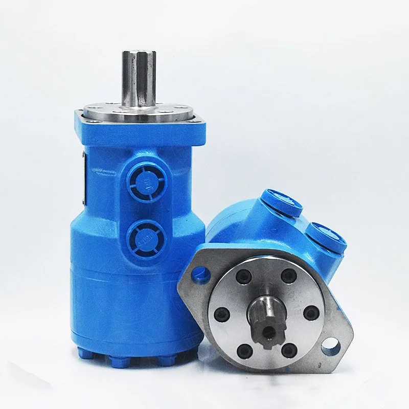 Hydraulic Motor BMR Series Spline Hydraulic Cycloidal Motor Oil Motor Rotation Forward and Reverse Hydraulic Accessories