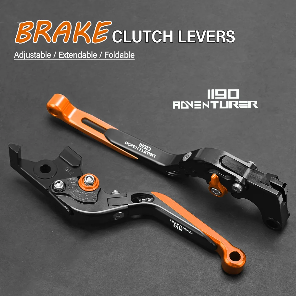 

FOR 1190 AdventuRe R 2013 2014 2015 2016 Motorcycle Hand Brake Clutch Adjustable Levers Handle Folding Extendable Lever grips