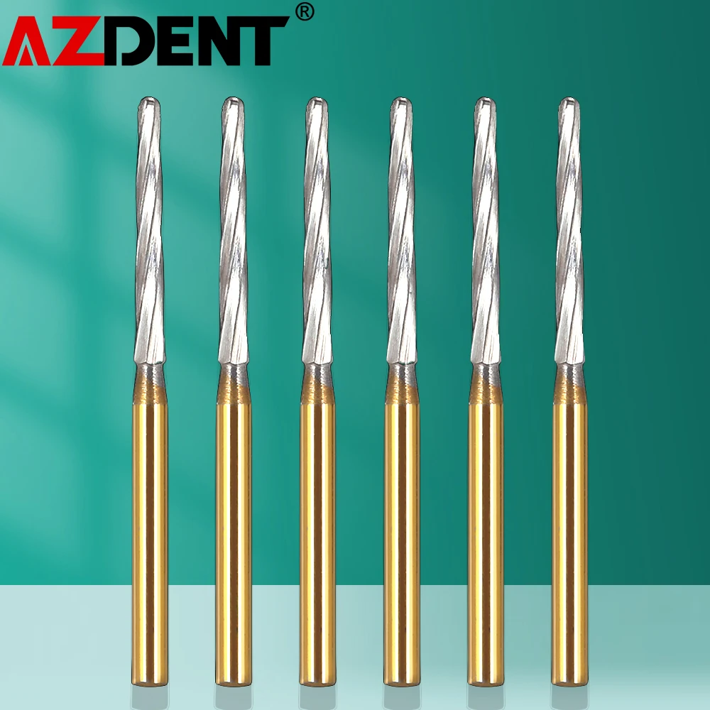 Fresas dentales de carburo de tungsteno, serie FG 1,6mm, fresas de extracción de dientes para pieza de mano de alta velocidad, 6 unids/lote por