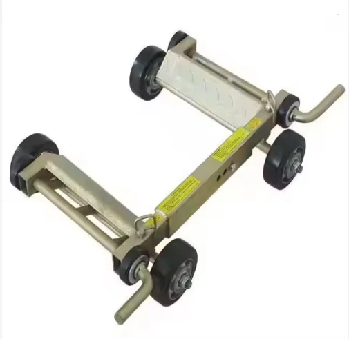 

Колесо-тележка с алюминиевым сердечником из квадратной трубы, 125 мм, для подъема автомобильных шин, вспомогательное колесо для прицепов