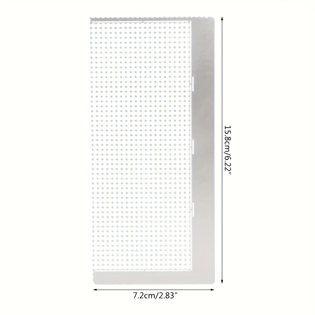 1PC Style Stainless Steel DIY Drawing Ruler Blank Grids 1020holes for Round Diamond Moasic 5D Diamond Painting Accessories