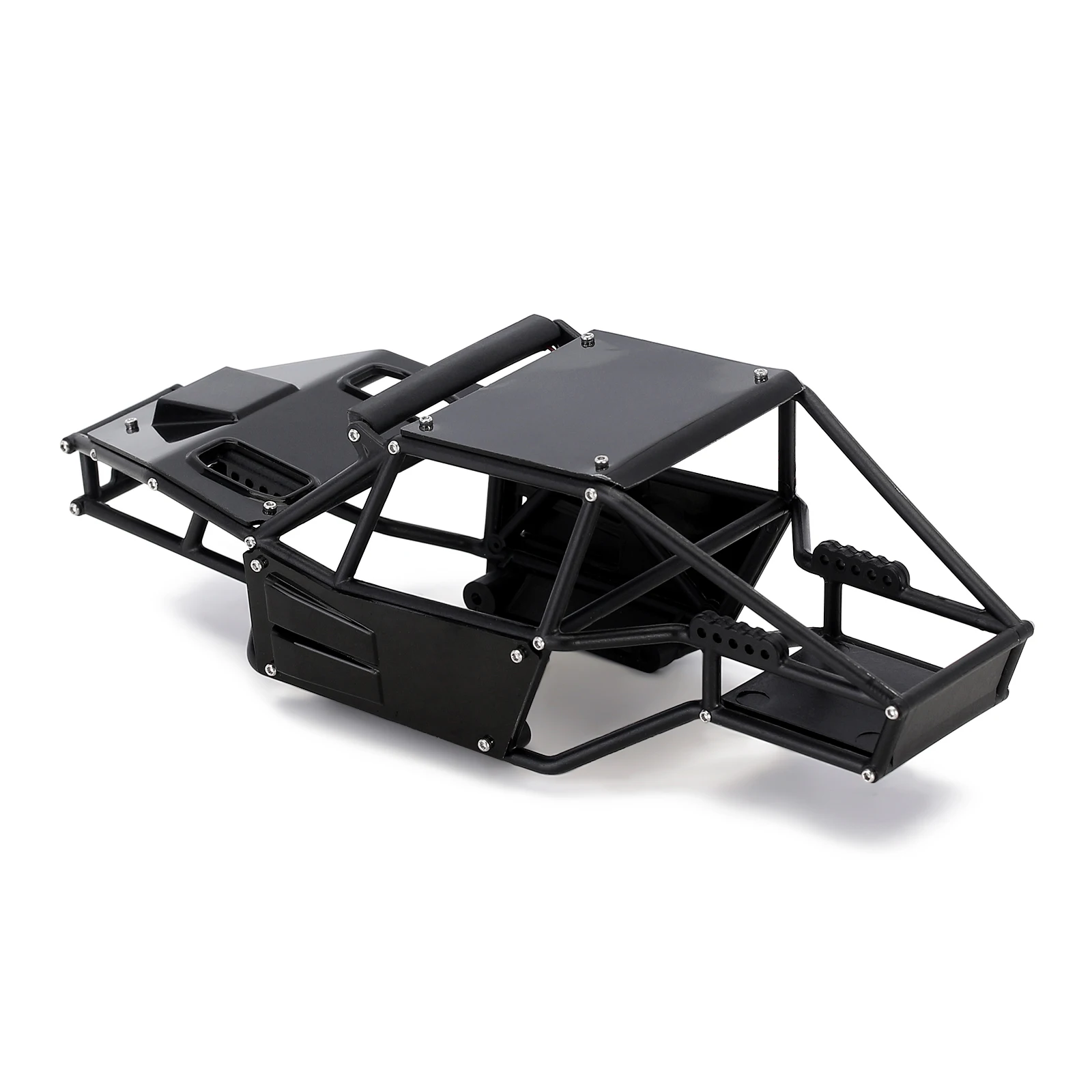 INJORA Rock Tarantula Nylon Buggy Body Shell Chassis Kit for 1/18 RC Crawler TRX4M Upgrade