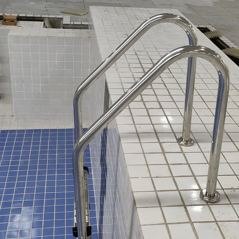China Factory Inground Folding Swimming Pool Ladder for Swimming Pool