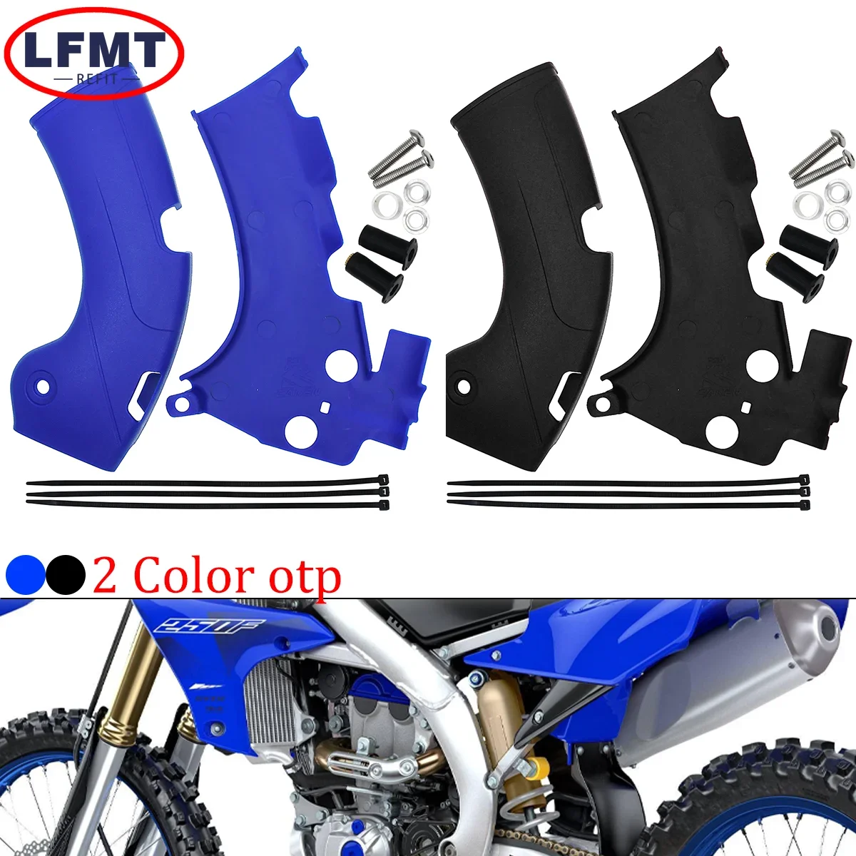 

For YAMAHA YZ 450F YZ 450FX F FX 2018 2019-2021Dirt Bike YZ250F YZ450F YZ450FX YZ 250F Motorcycle Frame Guards Covers Protectors