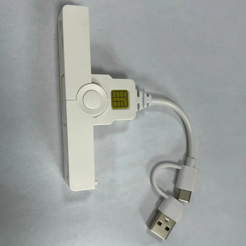M01KスマートCACカードリーダー USB A Type-C USB共通アクセス税申告SIM/ID/銀行カードリーダー 共通アクセスCACリーダー