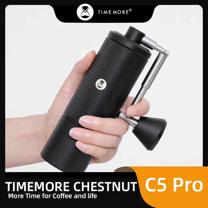 �y�Z�[�����zTIMEMORE ChestnutC5PRO �G�X�v���b�\�}�j���A���R�[�q�[�O���C���_�[ �n���h�O���C���_�[ �����\�ȃX�`�[���R�A�o�[ �N���[�j���O�u���V�t�� �A�E�g�h�A�|�[�^�u��
