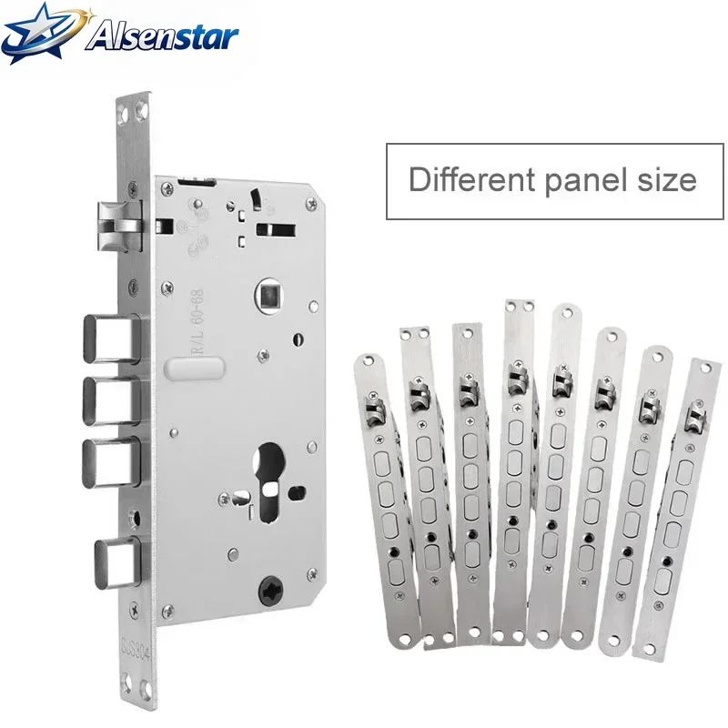 Fingerprint lock dedicated gear lock body Internal gear structure Anti stuck for smart Lock 6068 padding for Various panel sizes