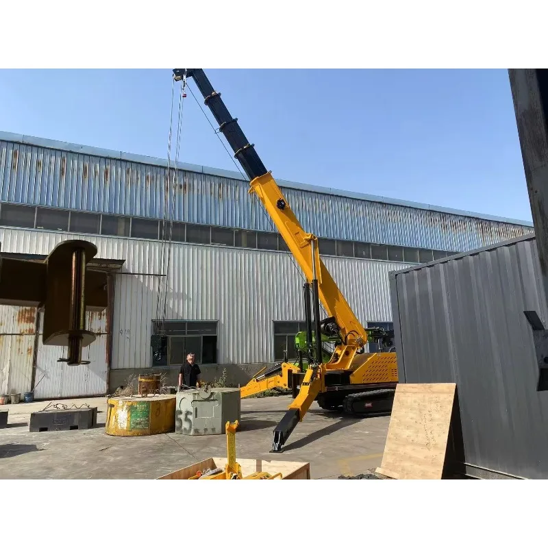 Spider Crane 10 tonnes avec Ce, Spider Crane haute performance avec télécommande