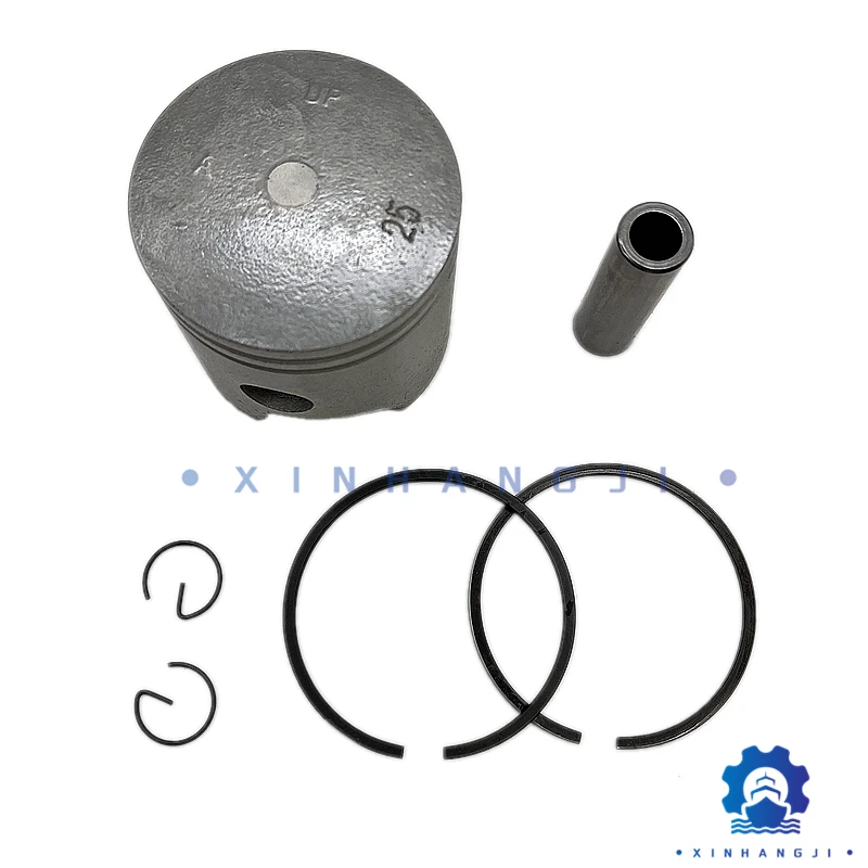 

Boat Engine Piston Kit 6E7-11635-00 (0.25Mm O/s) for Yamaha Outboard 9.9HP 13.5HP 15HP 6E7-11635
