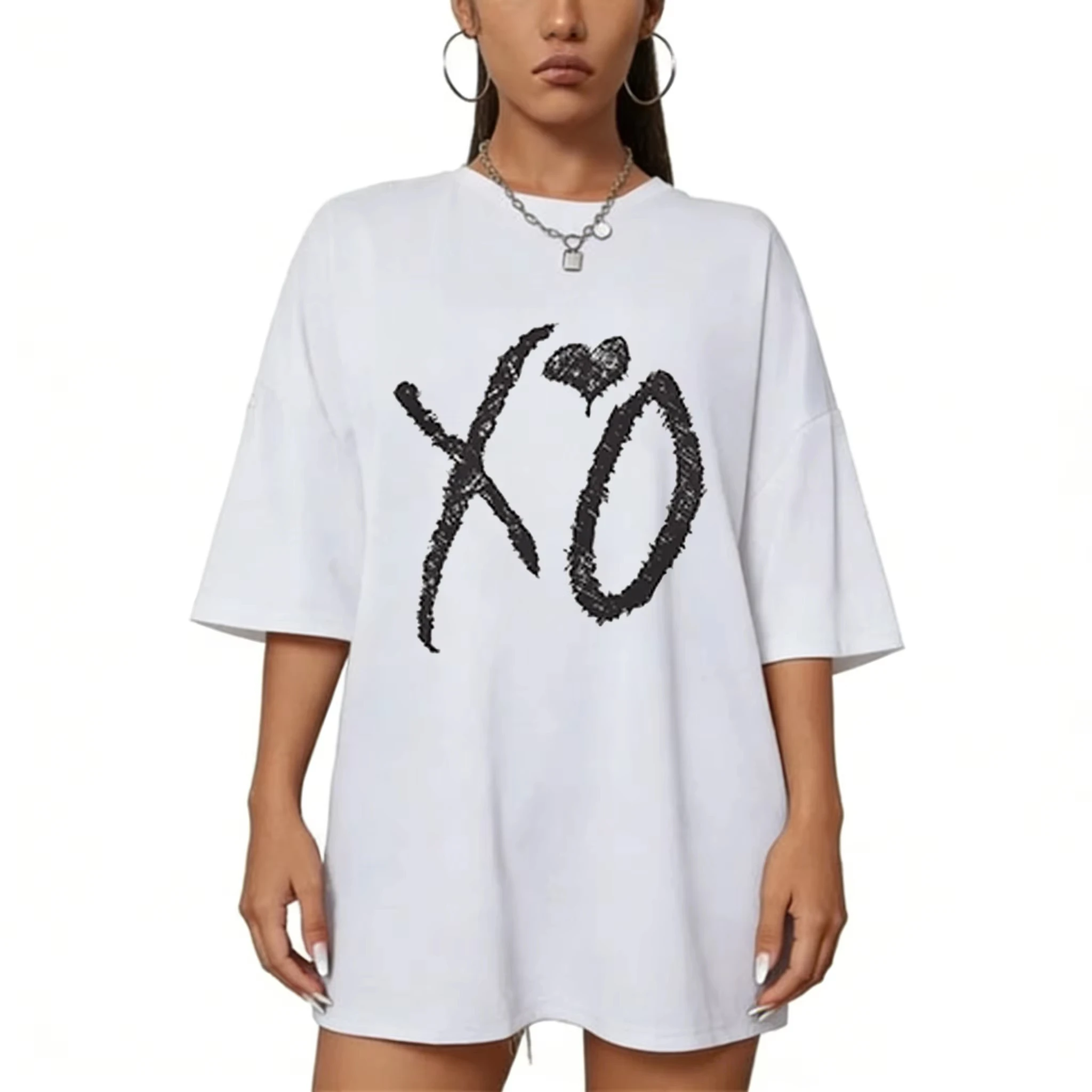 재미있는 흰색 XO 하트 손그림 그래피티 로고 스트리트 - Streetwear Brand Heart 리뷰 및 가격