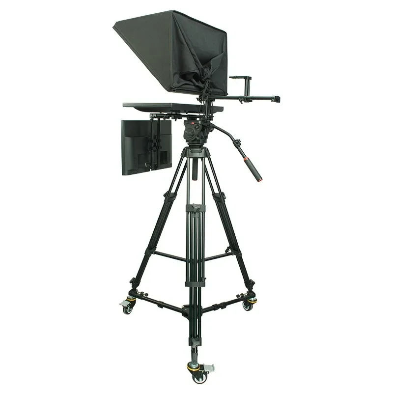 Intelligent single and double screen large-screen teleprompter, teleprompter Chinese software can be remotely controlled