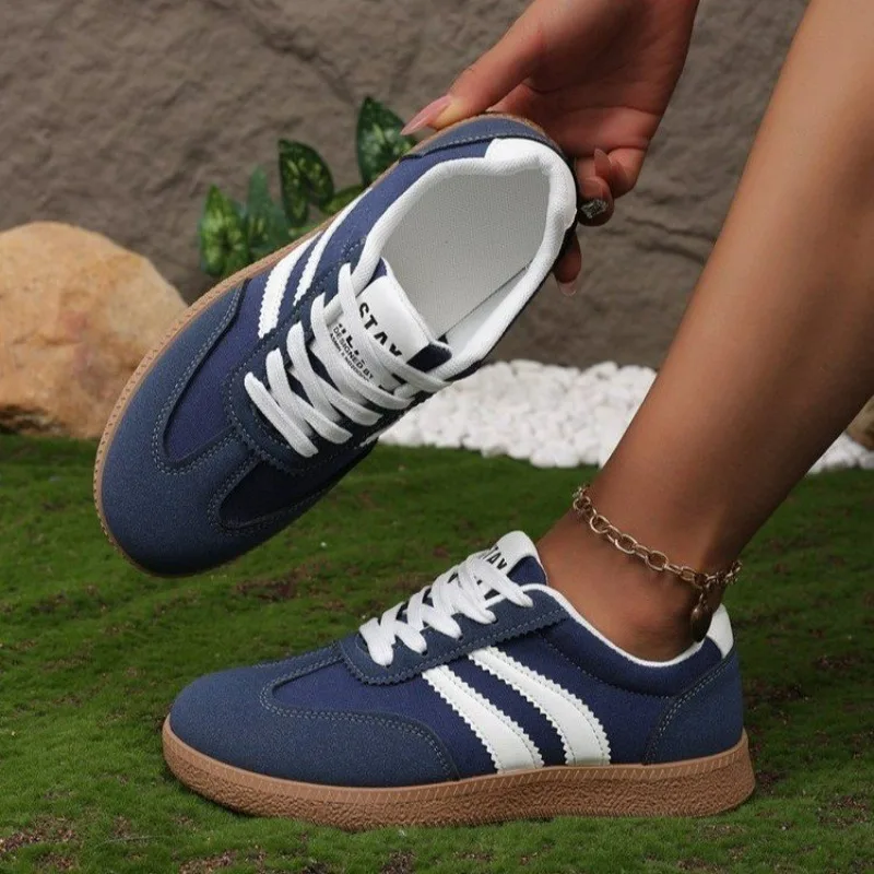 Damen Schnür-Freizeitschuhe für den Alltag, Bequem und Modisch, Leicht, Atmungsaktiv und Vielseitig – Detail 6