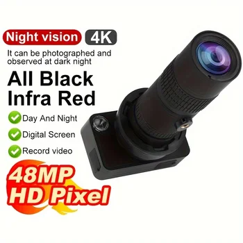 4K Infrared Night Vision Device Day Night Use Photo Video 4X Digital 300M Full Dark Viewing Distanc For Hunting With Telescope