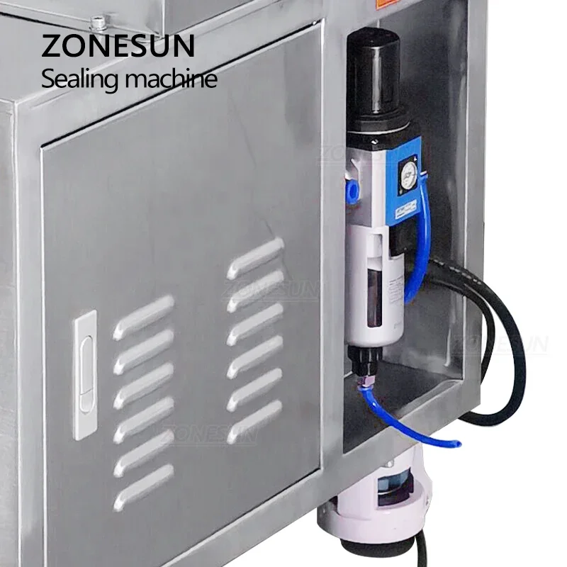 ZONESUN ZS-FS002U 반자동 초음파 알루미늄 꿀 그리스, 플라스틱 소프트 튜브 필링 씰링 기계