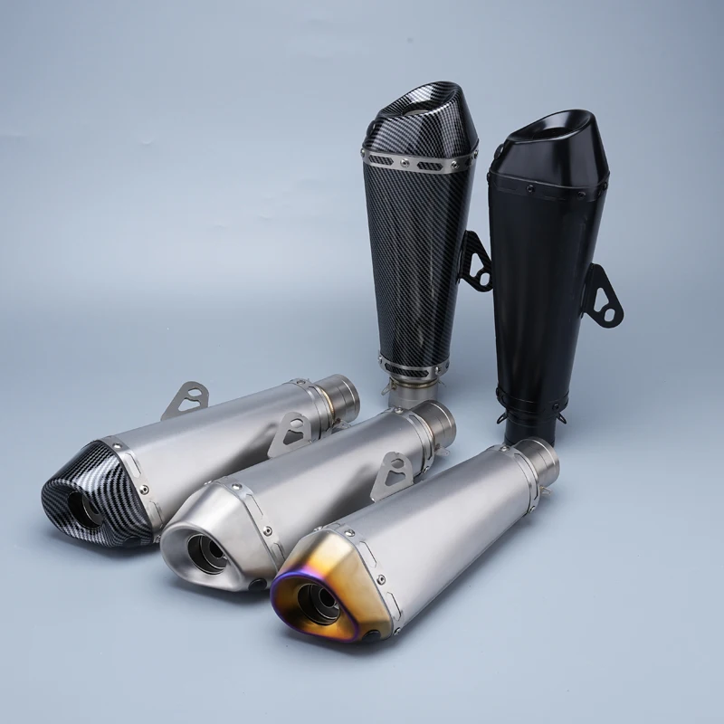 

Universal 36-51mm, Stainless Steel High Quality Motorcycle Muffler Exhaust, For MT03, CB500 Z400, ZX4R R3,