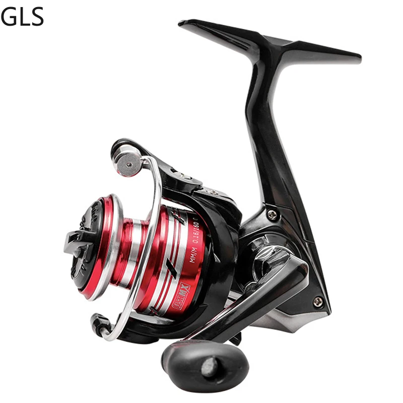 2022 New 500/800 Series Aluminum Alloy Spool 5kg Max Drag Fishing Reel Gear Ratio 5.2:1 Small Spinning Reel Fishing Tackle