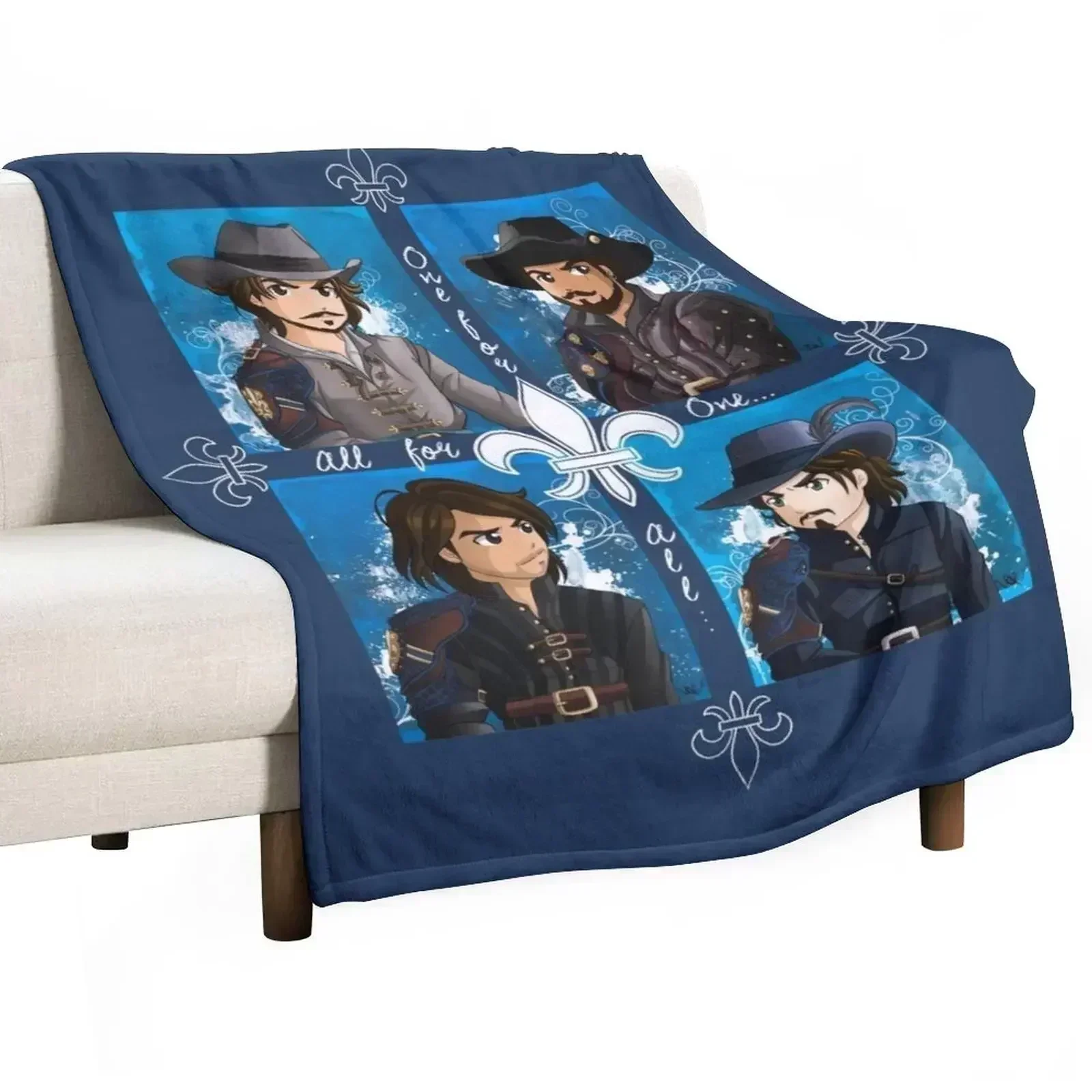 

The Musketeers season 3 Throw Blanket Warm Napping Blanket for Office Couch Bed