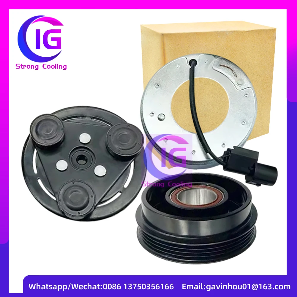 

Auto A/C AC Compressor Clutch For 2011- Kia Picanto TA 1.0 1.2 HS11 97701-1Y000 977011Y000 4 Grooves