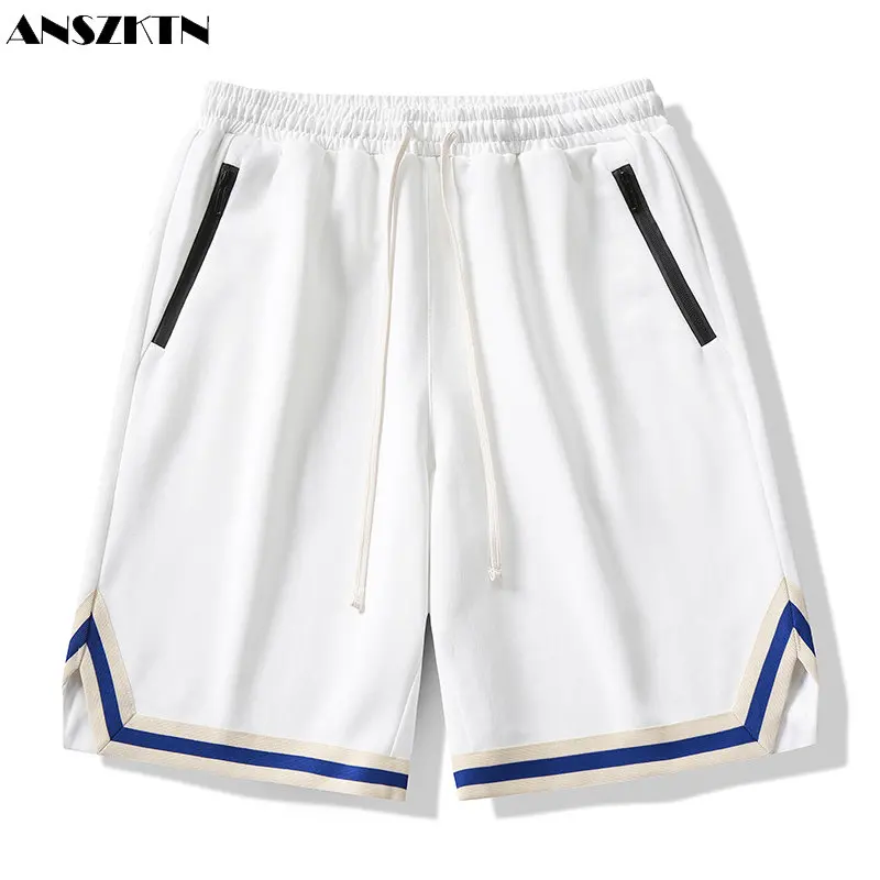 ANSZKTN Summer leisure loose men's trend cotton leisure sports five points explosive style shorts