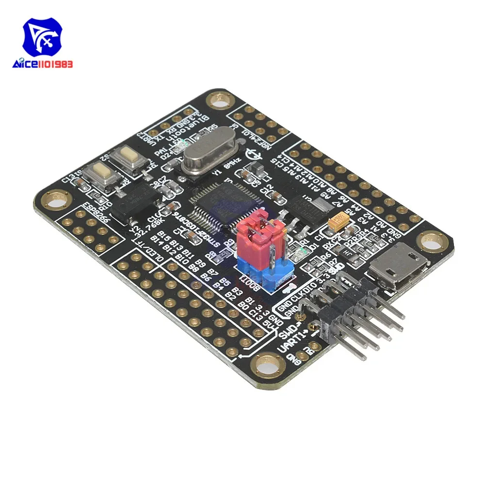 Mini STM32F103C8T6 ARM System Development Board STM32 51 Core Board Module WIFI ESP8266 NRF24L01 Interface With Cable