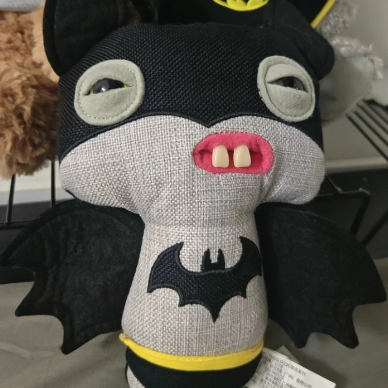 Fuggler brinquedos de pelúcia engraçado monstros feios batman superman coringa bonito boneca dc série anime figuras menino menina crianças brinquedo presente