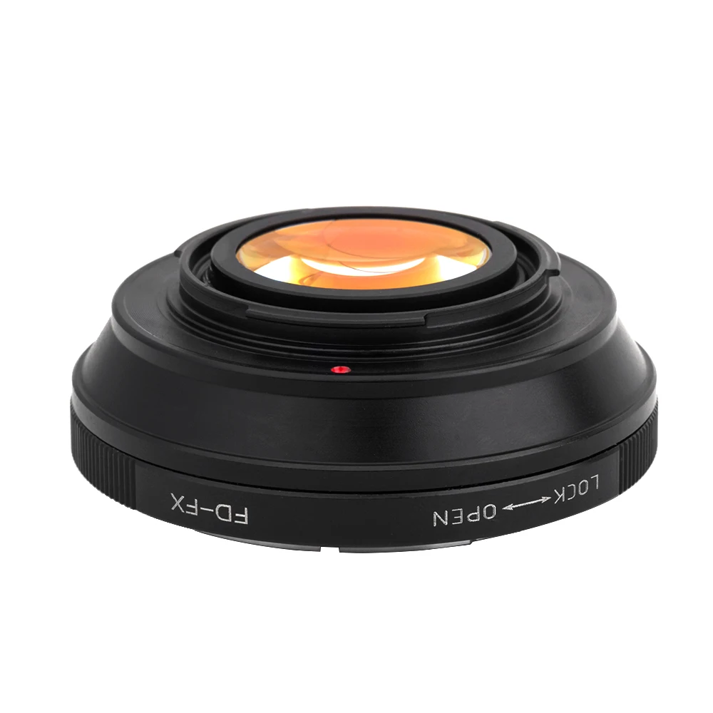 속도 부스터 초점 감속기 렌즈 어댑터 슈트, 캐논 FD & FL 35mm SLR 렌즈, 후지필름 X 마운트 카메라용