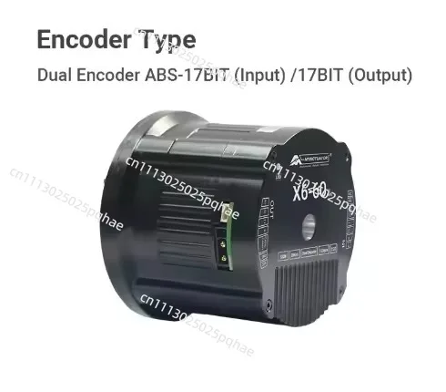 Servo motor RMD-X6-60 supports Ether CAT + CAN motion control robot joints Crossed roller bearings, subversive bending moment
