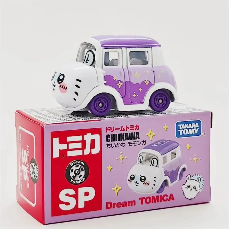 

TOMY Tomica Chiikawa Игрушечный автомобиль из сплава Усаги Коллекция моделей Подарок