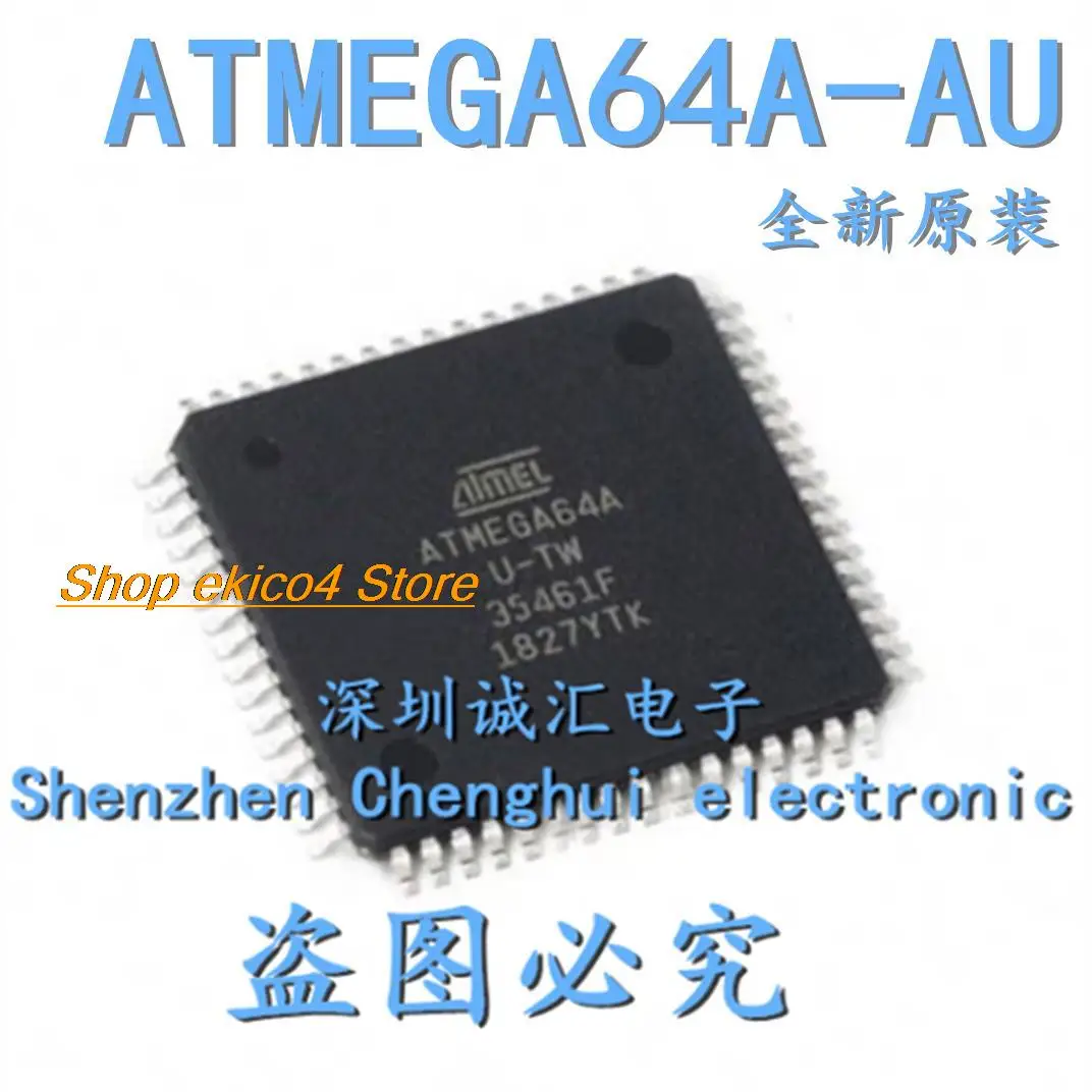 Original stock  ATMEGA64A-AU TQFP-64  8