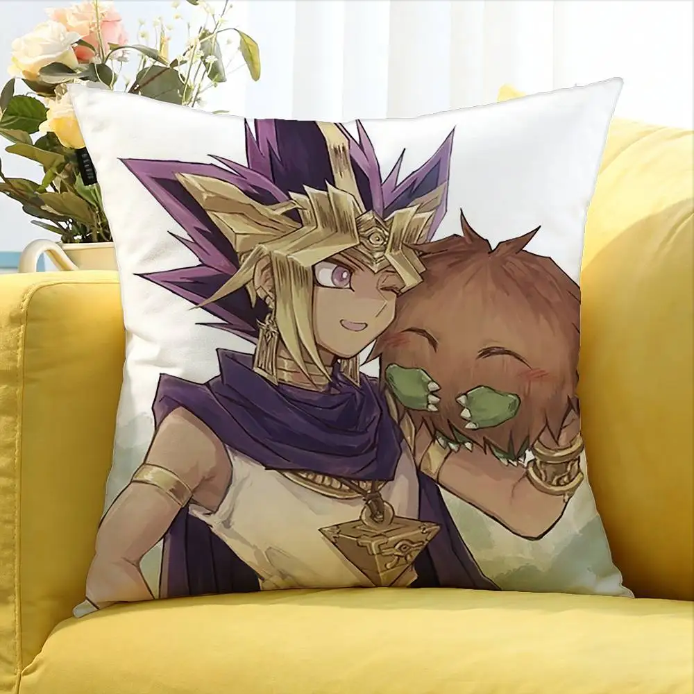 YuGiOh Art   Various Sizes Square Pillow Case For Car Home Bedchamber Decor