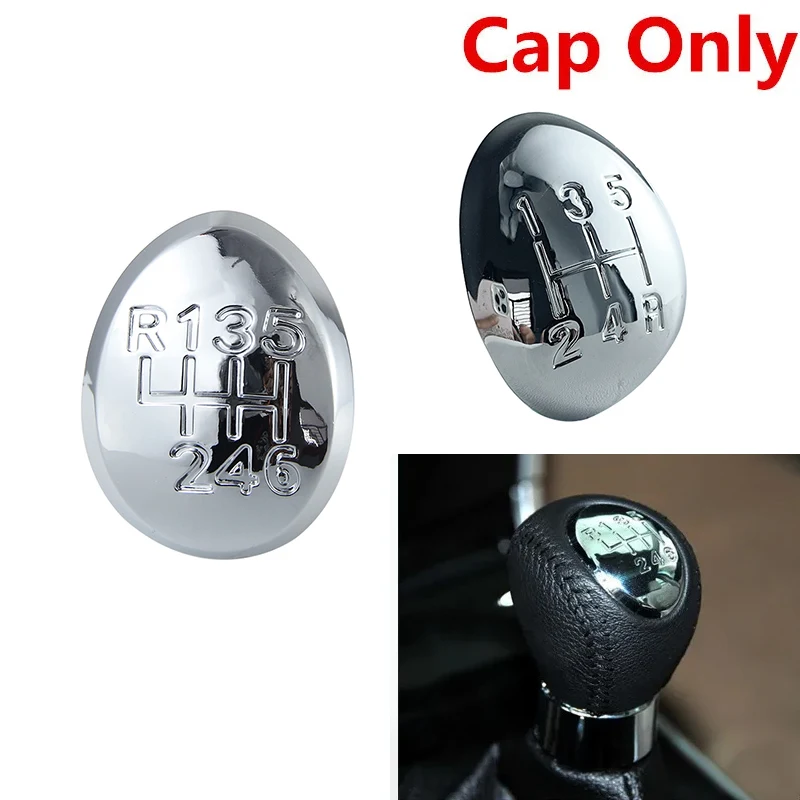 

For Mazda 3 5 6 Premacy 323 626 GE Chrome Styling Car Gear Shift Knob Emblem Badge Cover Car Accessories