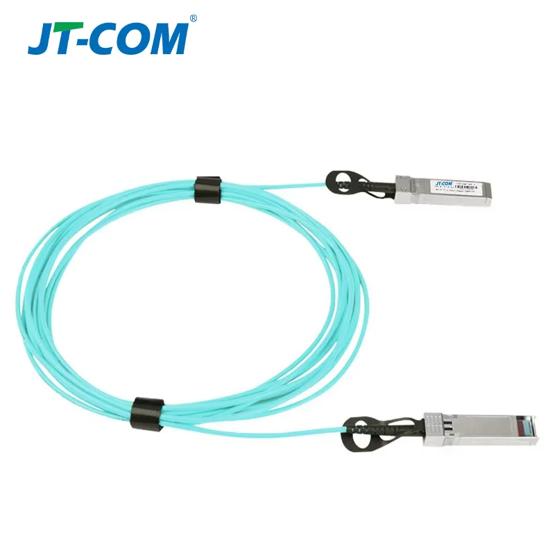 10G AOC Active Optical Cable SFP+ 10Gbps Active Optical Transceiver Cable 1/3/5/7/10/20/30m For Switch Router Server Data Center