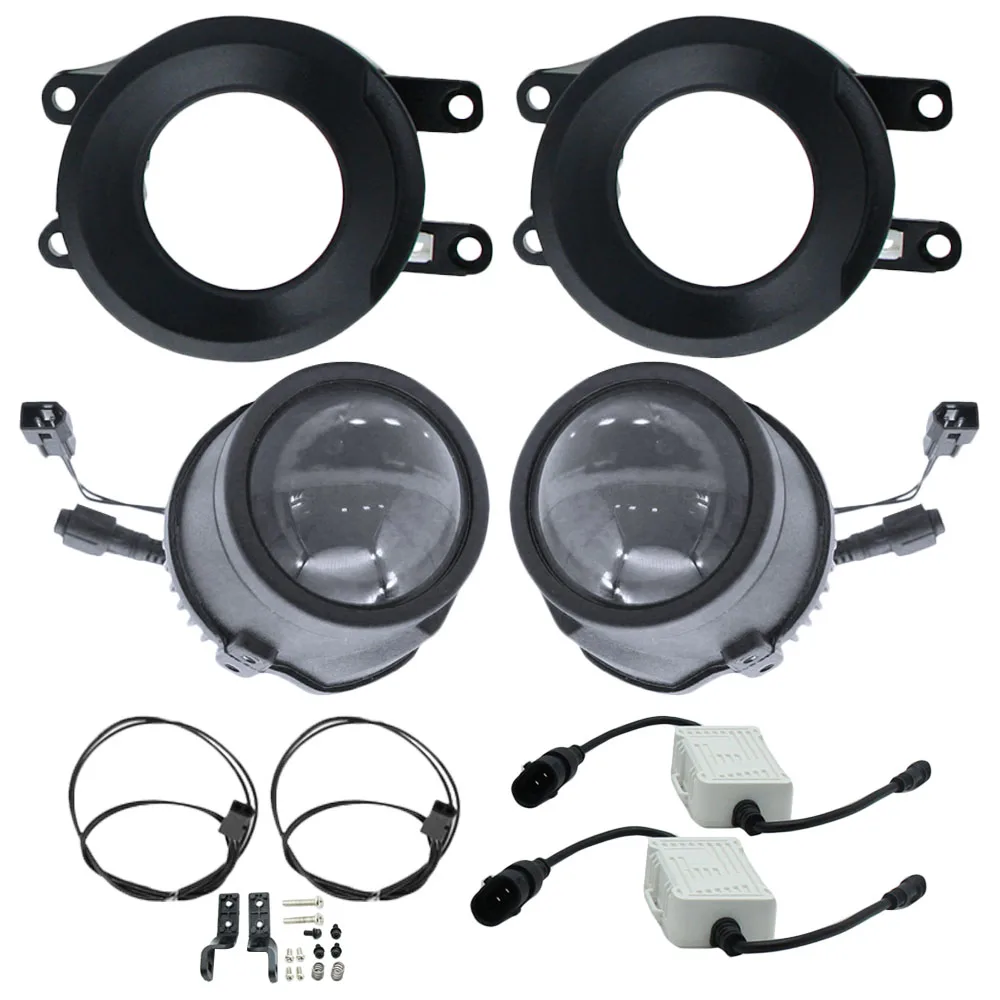 Fit for Toyata Aygo 2005-2008, 2014+ Fit for Toyata Auris 2006 -2017 LED Matrix Lenses LED Fog Lights