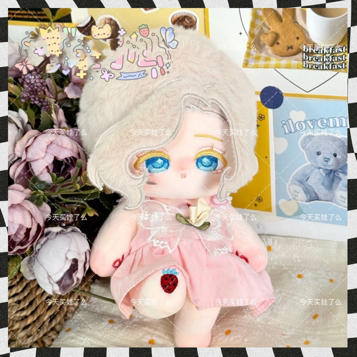 

20 см плюшевые аниме Identity V Grace Naiad плюшевые хлопковые куклы кукольное платье мягкая игрушка Коллекционная игрушка для девочек подарок на день рождения и Рождество