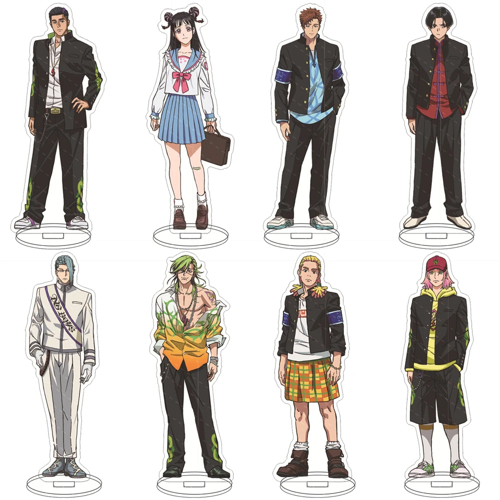 

Anime BUCCHIGIRI Acrylic Stand Model Figures Arajin Tomoshibi Majin Senya Cosplay Model Plate Desk Ornament Sign Prop Fans Gifts