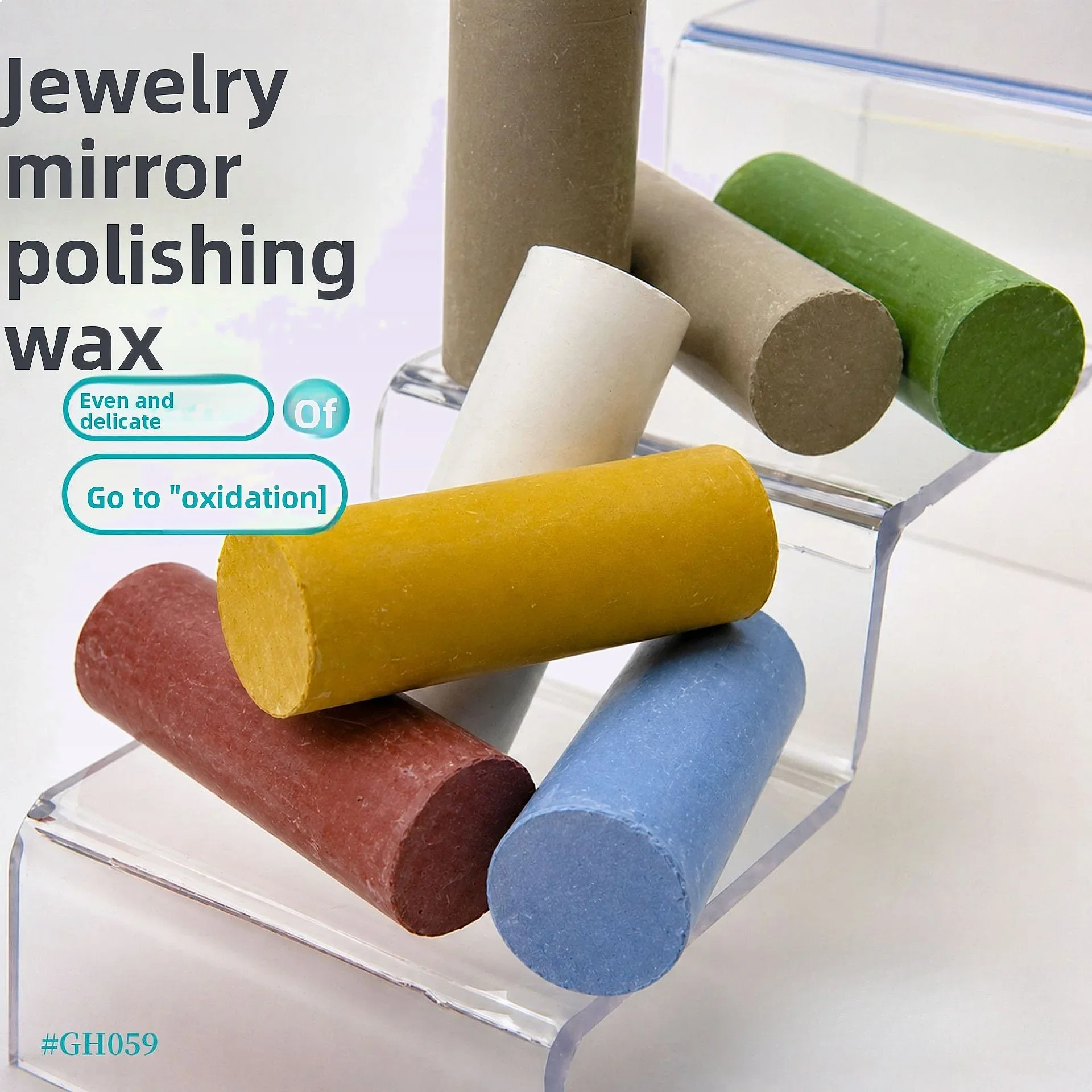 Jewelry Polishing Wax Buffing Compound for Gold Silver - Stainless Steel Mirror Scratch Remover Watch Restoration Tool