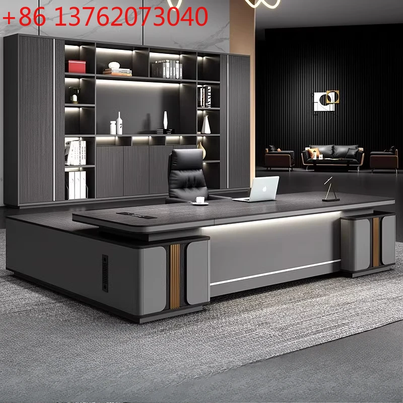 

L Shape Storage Executive Desk Designer Computer Bureaux Table Computer Desks Workstation Modern Mesa Escriotorio Home Office