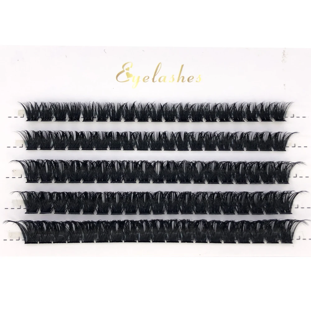 40D/60D/80D Mink Eyelashes 100 Bundles Natural Eyelash extension 3D Russia Individual Eyelash Cluster Makeup Tools Lashes Cilia