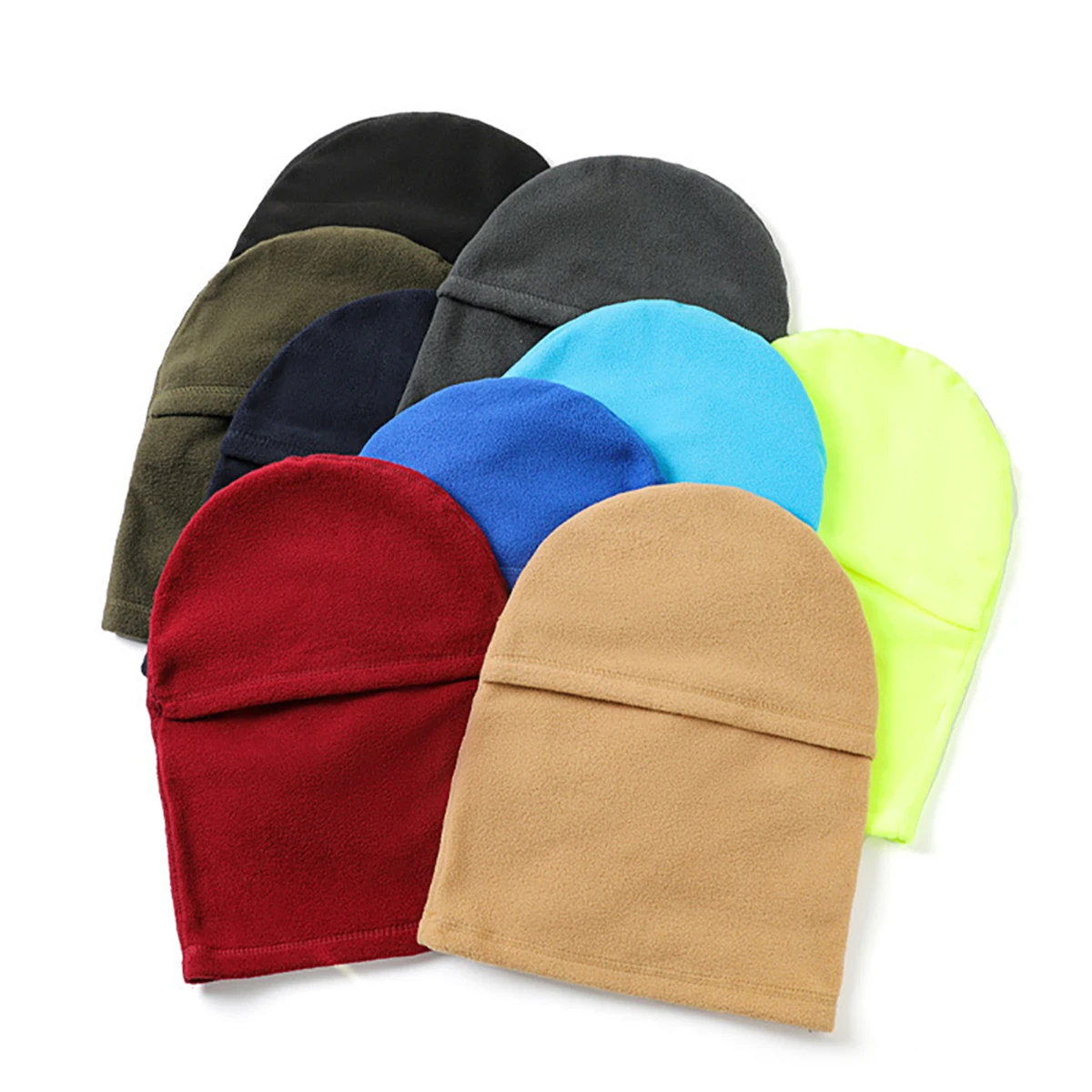 Winter-Fahrradmaske, thermische winddichte Sturmhaube, Skimaske für Männer und Frauen, warme Polarfleece-Maske für Outdoor-Sport, Motorrad, Gesichts-Skimaske. – Detail 12