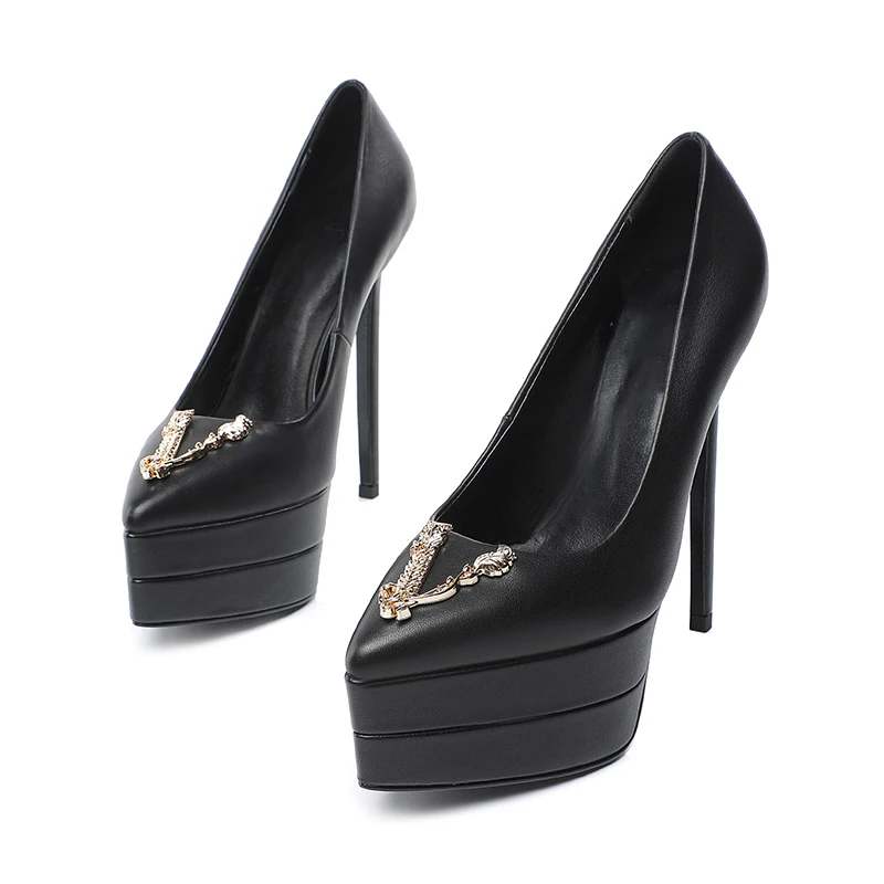 Black cowhide
