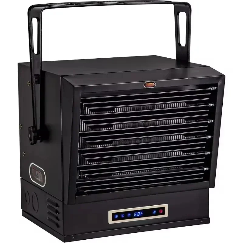 EG10000DH Dual Heat 10,000W Electric Garage Heater, Dual Power Settings with Safety Lock