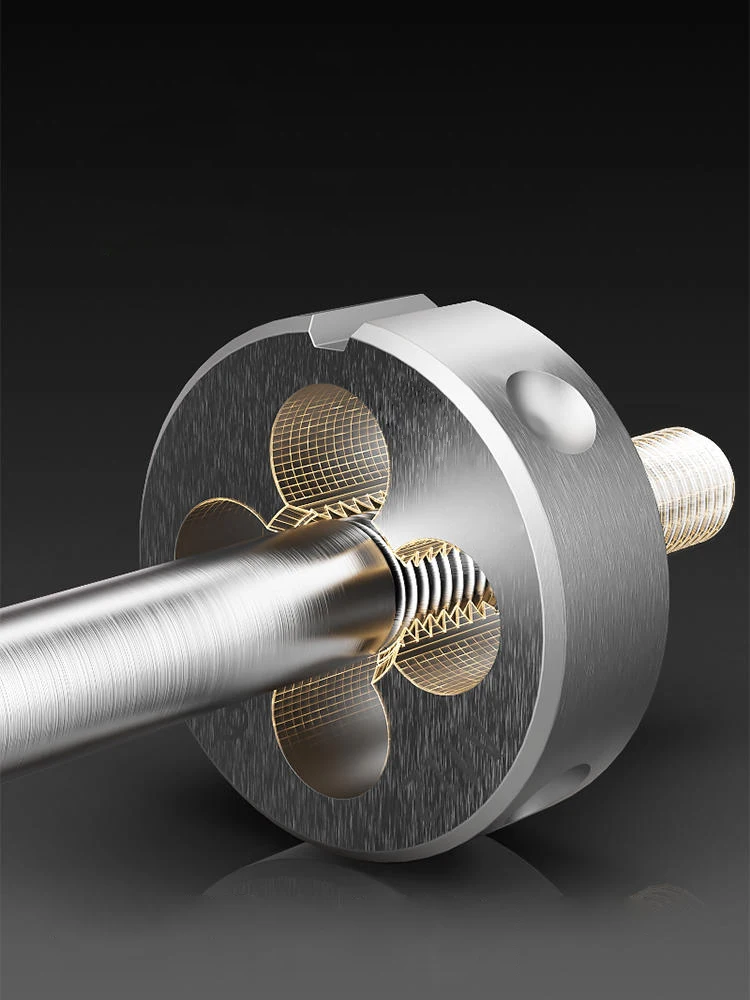 Taraud métrique droit en acier allié pour machines et outils, outils manuels M1 M2 M3-M12 M48 M50 M52