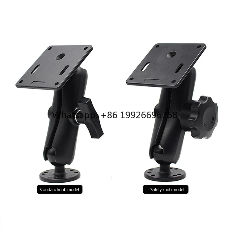 

1.5" Ball Head Bracket Industrial Equipment Fixed Bracket Forklift Truck Display Mounts VESA 75*75