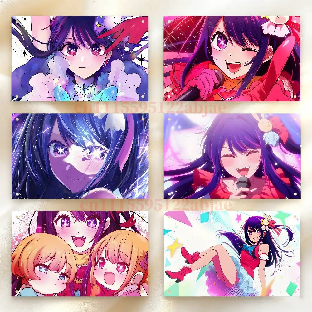 O-Oshi no Ko Ai H-Hoshino Flag Tapestry Wall Hanging Banner Aesthetic Decoration Dorm Party Backdrops Cloth