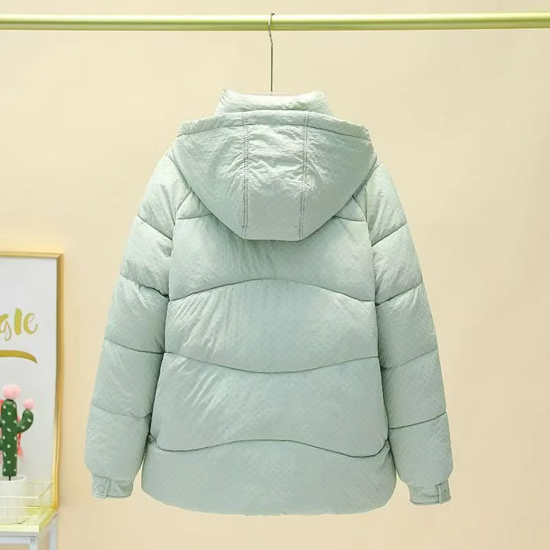 The Short Down Cotton-padded Coat Autumn Winter Women's Clothing 2024 New Fashion Cold-proof Cotton-padded Coat Short Joker Coat