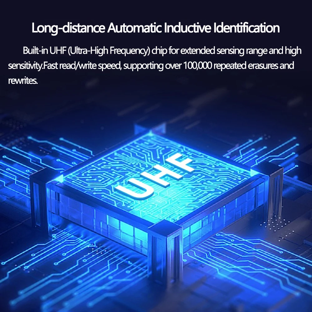 RFID UHF FPC Tag Flexib High Temperature Resistance Electronic label NXP U8 U9 MR6P Chip ISO18000-6C Smart Tag 860-960MHz 20PCS