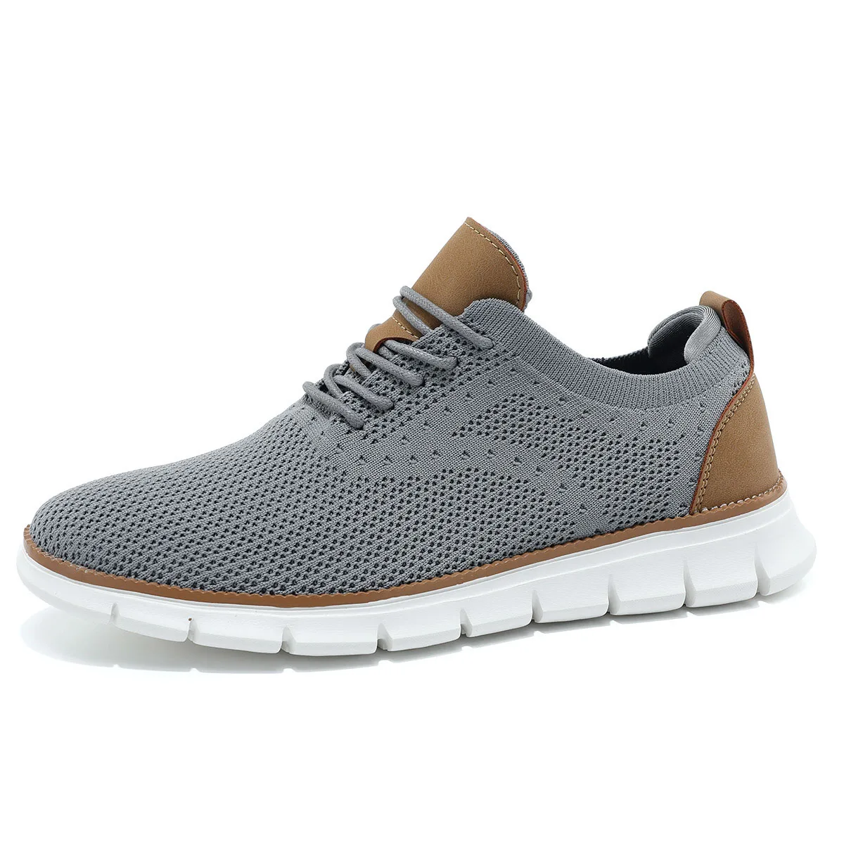 Mesh casual sneakers voor heren Lichtgewicht ademende kledingschoenen Comfortabele wandelschoenen Oxford-schoenen Trainers voor heren