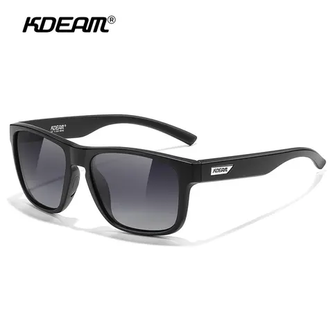 KDEAM XL Size Overall Width 155mm Men's Polarized Sunglasses Outdoor Sports Goggles Extra Large Sunglass For Large-Headed